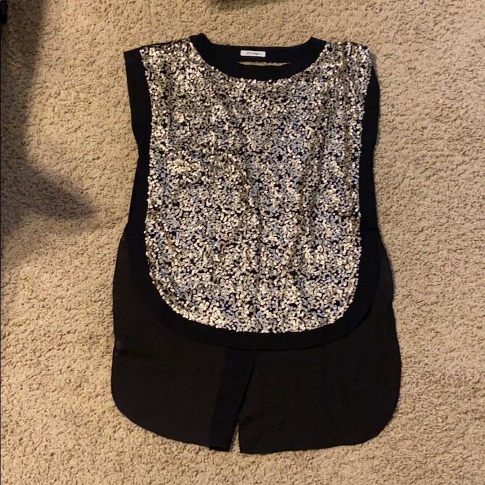 Black and gold tunic